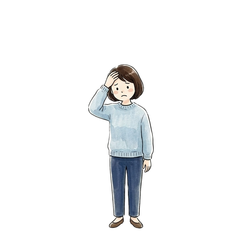 悩む女性